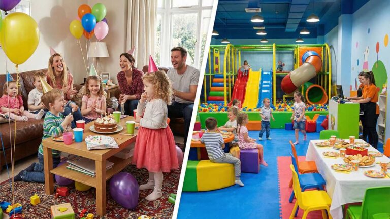 Kindergeburtstag zu Hause oder auswärts? Vor- und Nachteile