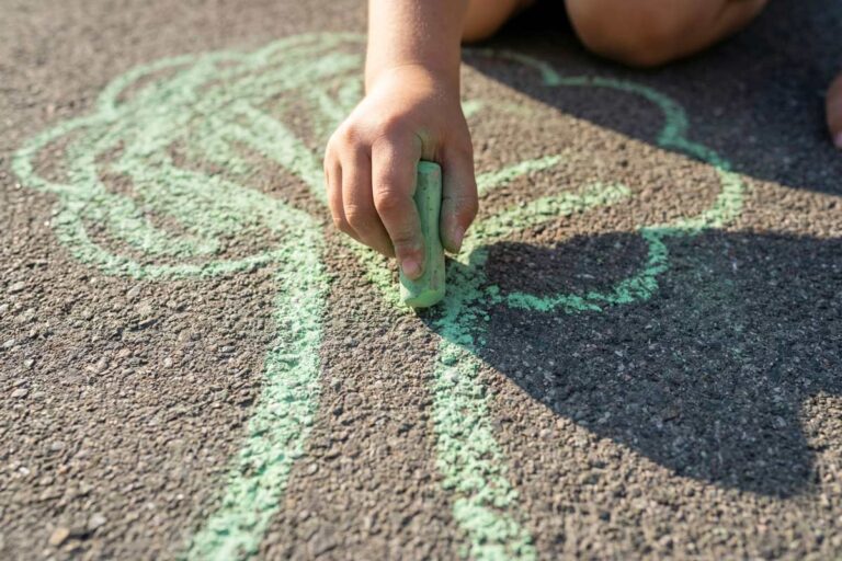 Nachhaltige Kreide als Mitgebsel für einen Kindergeburtstag